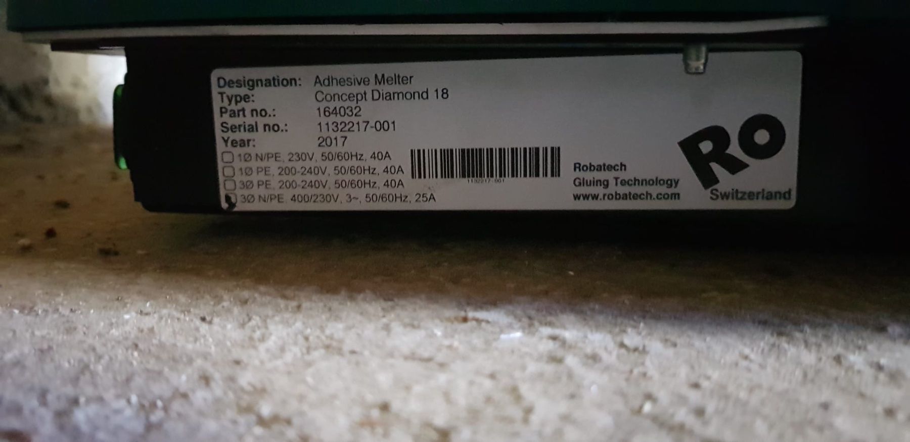 Appareils de cuisine: Robatech Schmelzgerät Concept Diamond 18. – D'occasion à Weissbad par 7733110 2