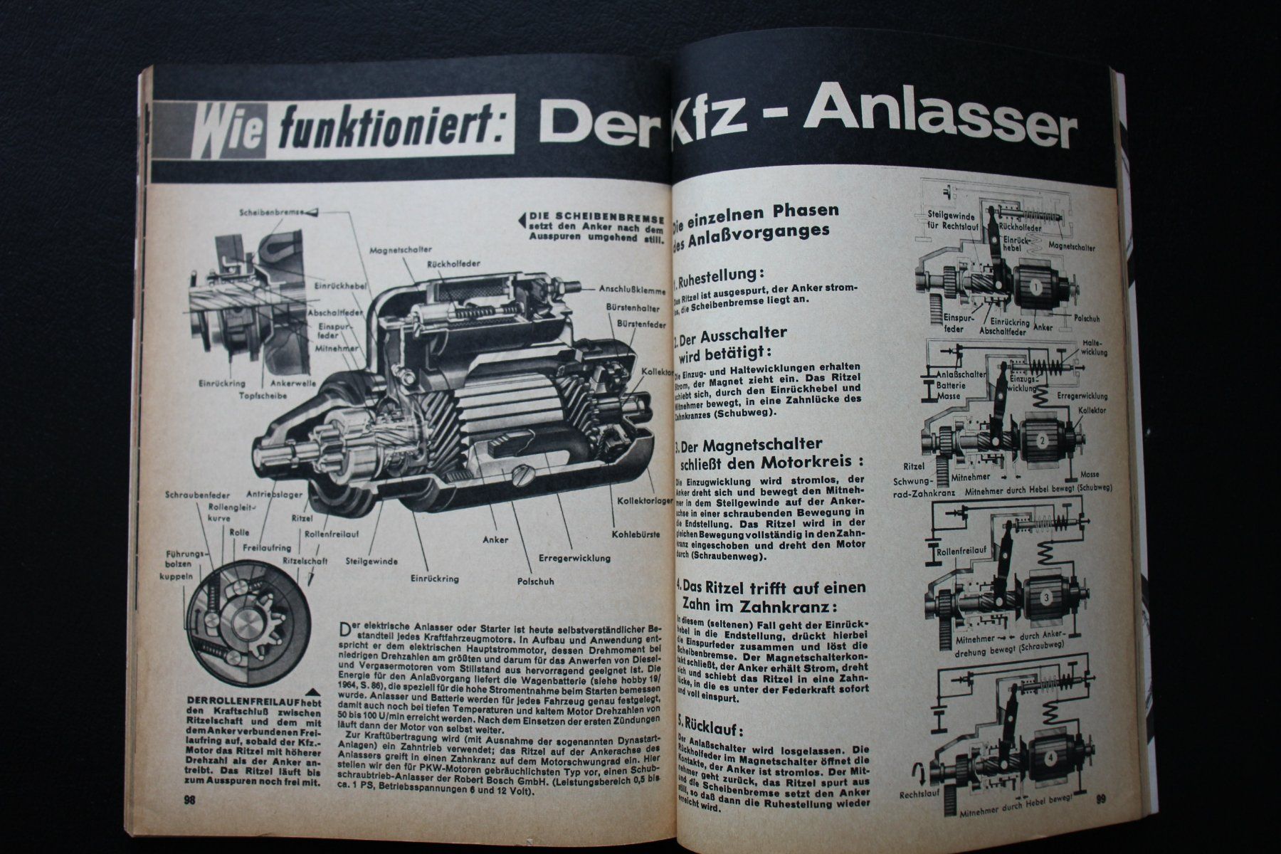 Riviste & Magazine: hobby das Magazin der Technik Nr. 3/65 – Usato da Wiedlisbach venduto da han_n6ff 2