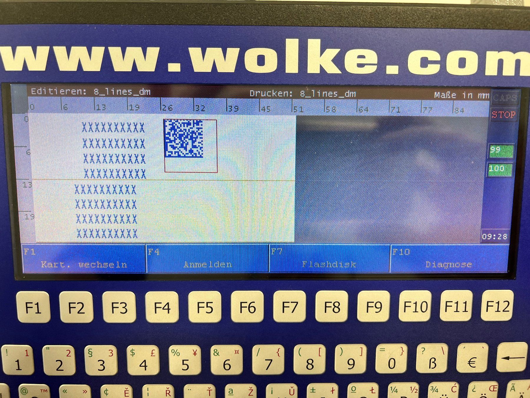 Accessori da laboratorio: Wolke M600 advanced Printsystem – Usato da Niederdorf venduto da LeptonAG_Labor 5