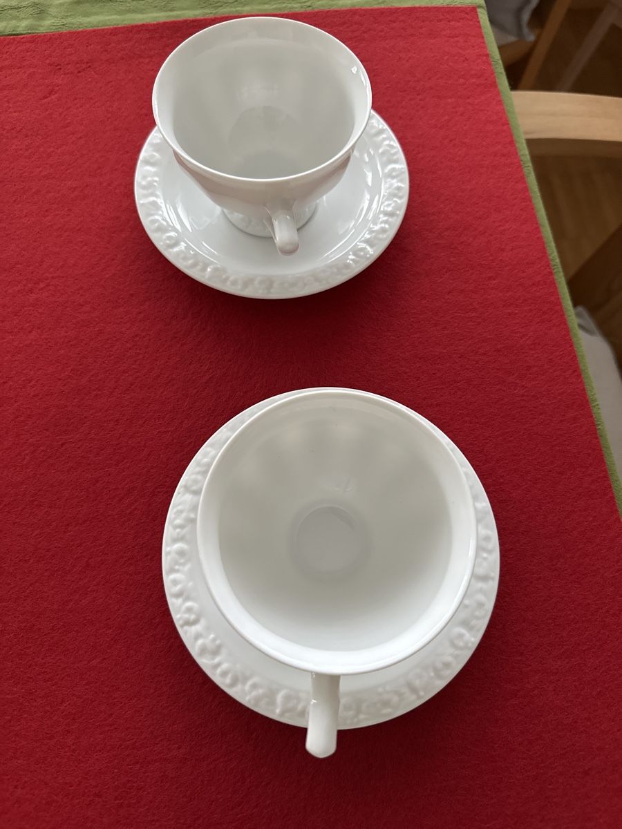 Rosenthal Set di piatti: 2Tassen mit Unterteller Maria Weiss – Nuovo (secondo la descrizione) da Altendorf venduto da ratzfatz 1