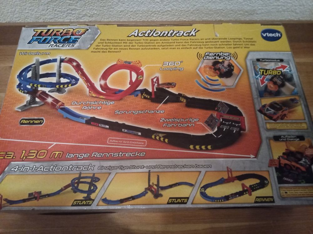 Ab 1 CHF Vtech Turbo Force Racers 4-in-1 Racetrack 3