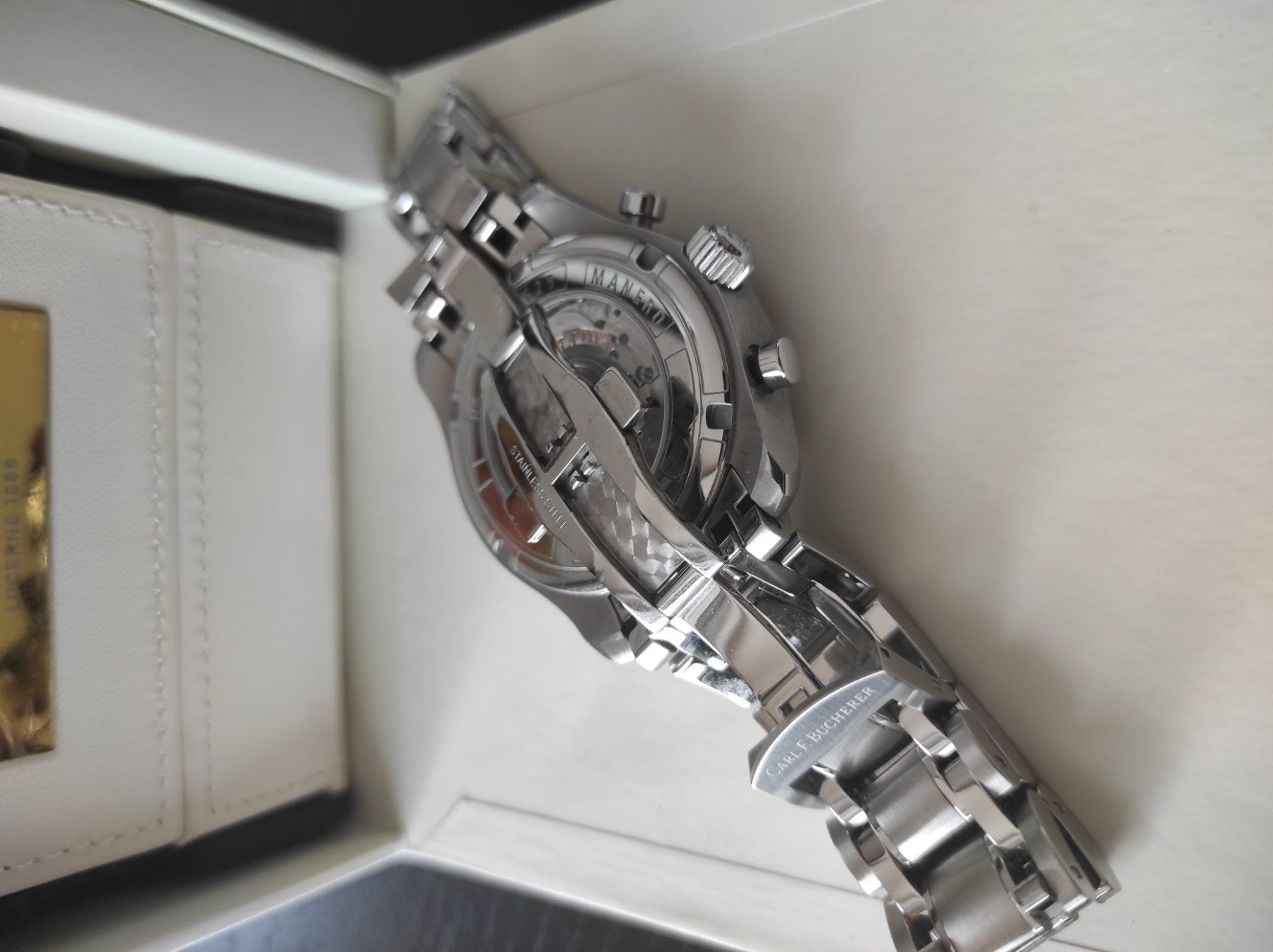 Bucherer Orologi: Carl F. Bucherer Manero - CentralChrono – Nuovo (secondo la descrizione) da Eschenz venduto da Ruggio 6