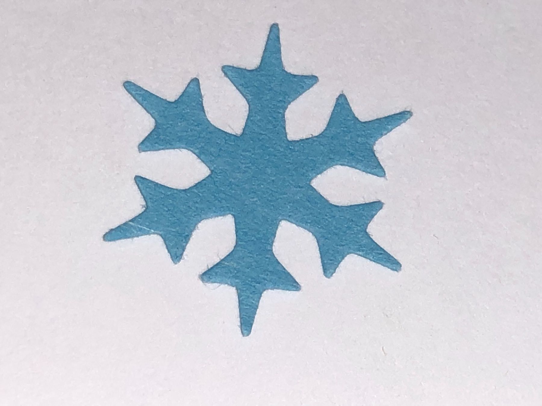 Carta: Streuteile Schneeflocke 16mm, div.Farben – Nuovo (secondo la descrizione) da Pfäffikon ZH venduto da rue78 2