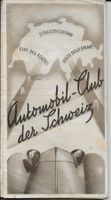 Strassenzustand-Karte, ACS, graph. Anstalt BUCHER Luzern