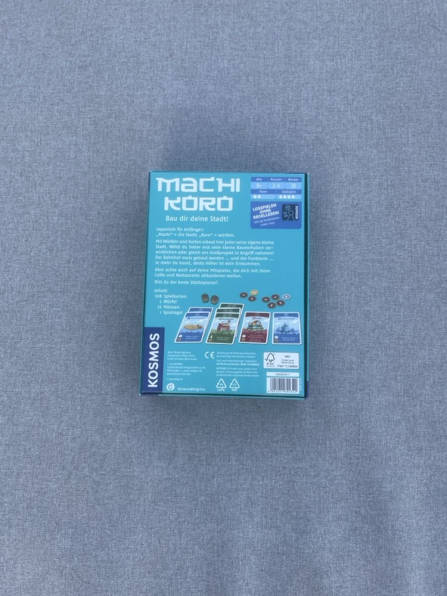 Kosmos Giochi: Machi Koro Brettspiel Kosmos – Nuovo (secondo la descrizione) da Männedorf venduto da ale_djw2 1