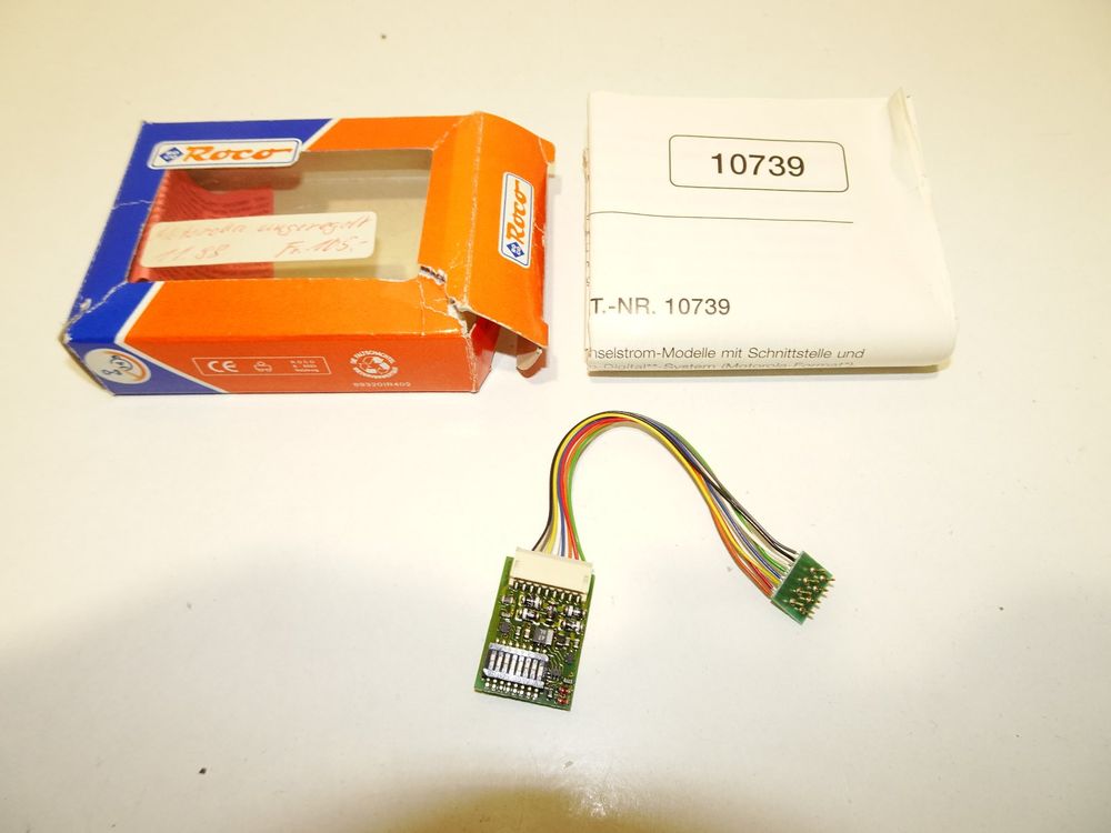 Roco 10767 Digital Sweeper Loop Module – HO Scale Train Accessory (NEW)