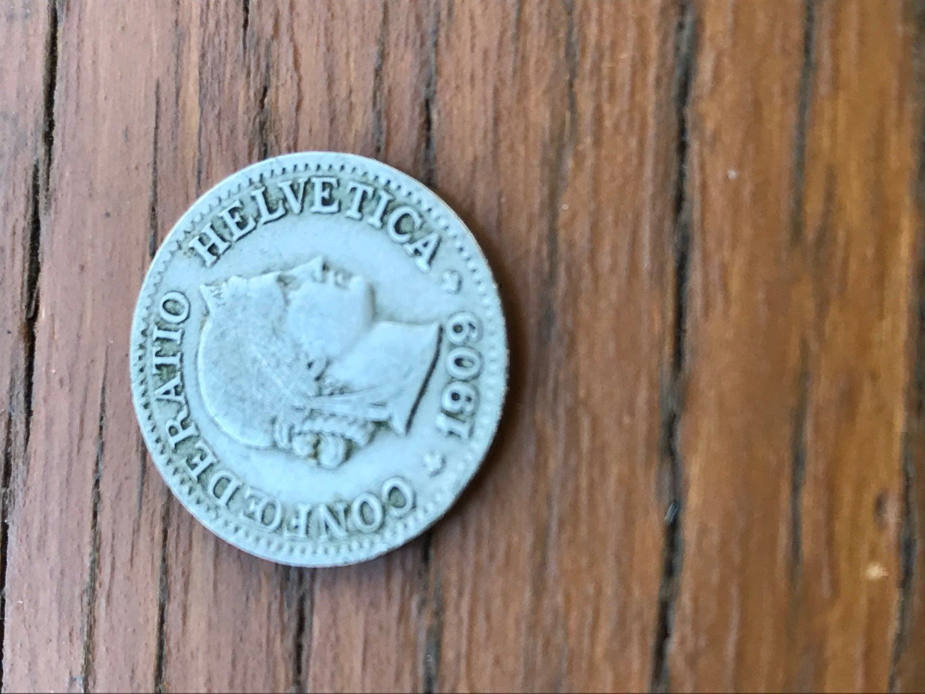 Tutti le monete: 10Rp. 1909 – Usato da Riehen venduto da hansi999