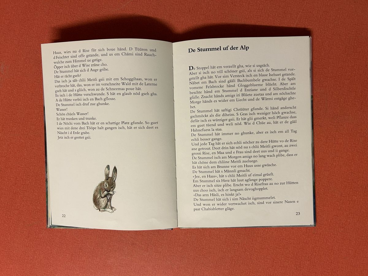 Bücher: "De Stummel underwägs" Kinderbuch Klassiker-schwiizerdütsch – Gebraucht aus Lanzenhäusern von vic63 5