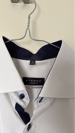 Eterna Hemd, Grösse 44 (17 1/2), Comfort Fit, Top Zustand