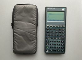 Taschenrechner Hewlett Packard 48G mit Tasche gebraucht