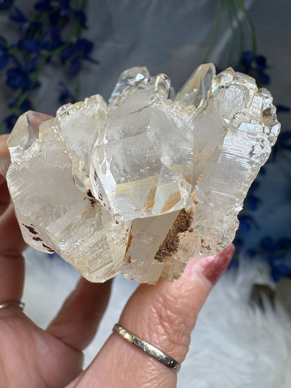 Minerali & Pietre curative: Laotischer Clear Quartz Cluster – Nuovo (secondo la descrizione) da Neuheim venduto da m.hald 3
