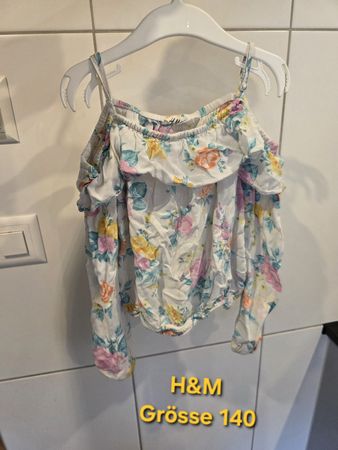 H&M Bluse Grösse 140