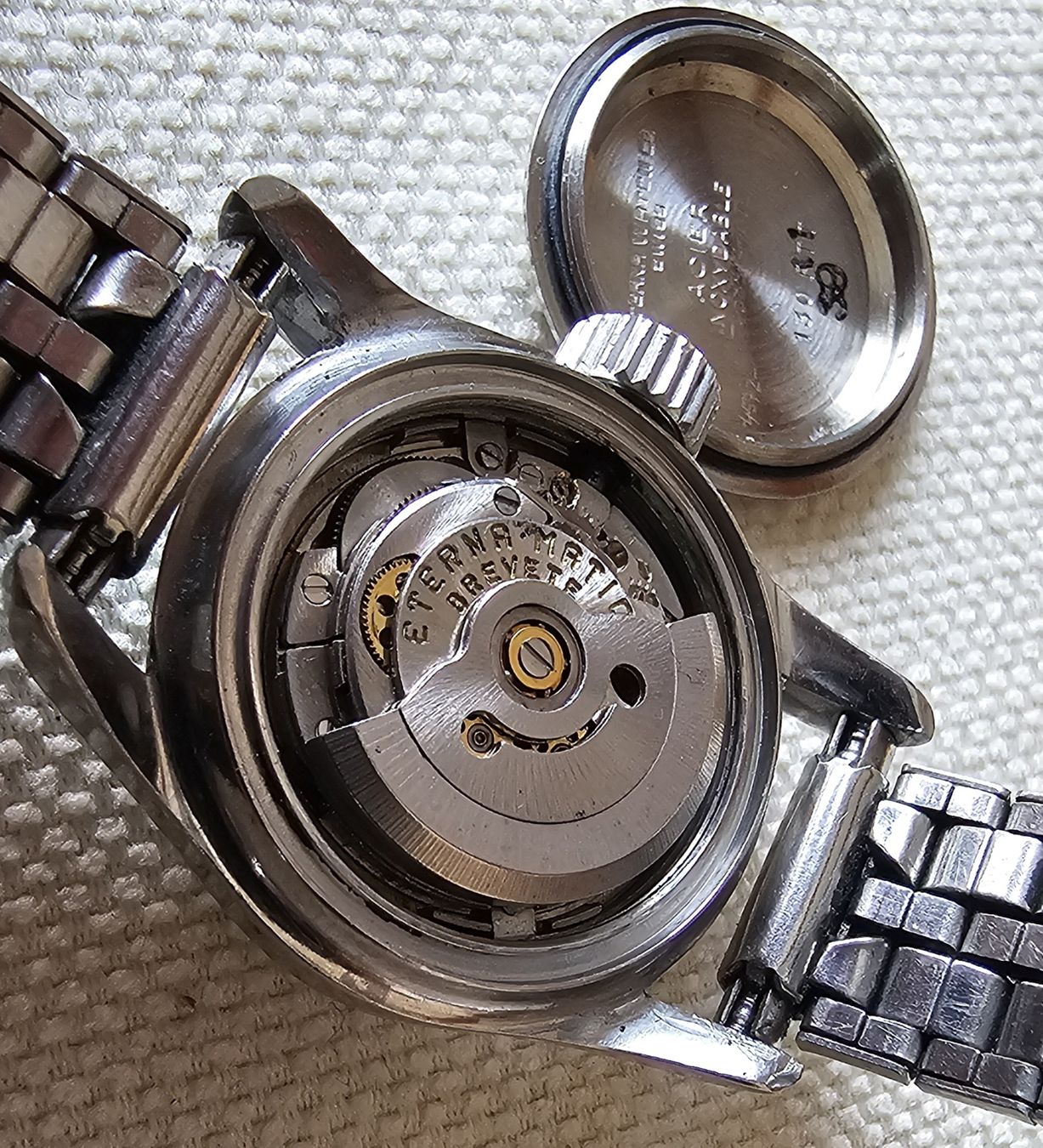 Eterna Orologi: Eterna Matic Kontiki  Damenuhr – Usato da Speicher venduto da Lemore 6