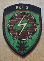 Patch / Badge Klett EKF S - Elektr. Kriegsf. Schweizer Armee