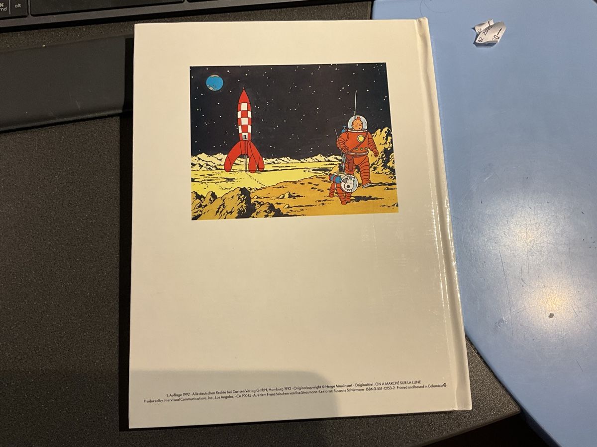 Comics: Tim und Struppi auf dem Mond: Pop Up – Neu (gemäss Beschreibung) aus Agriswil von  1