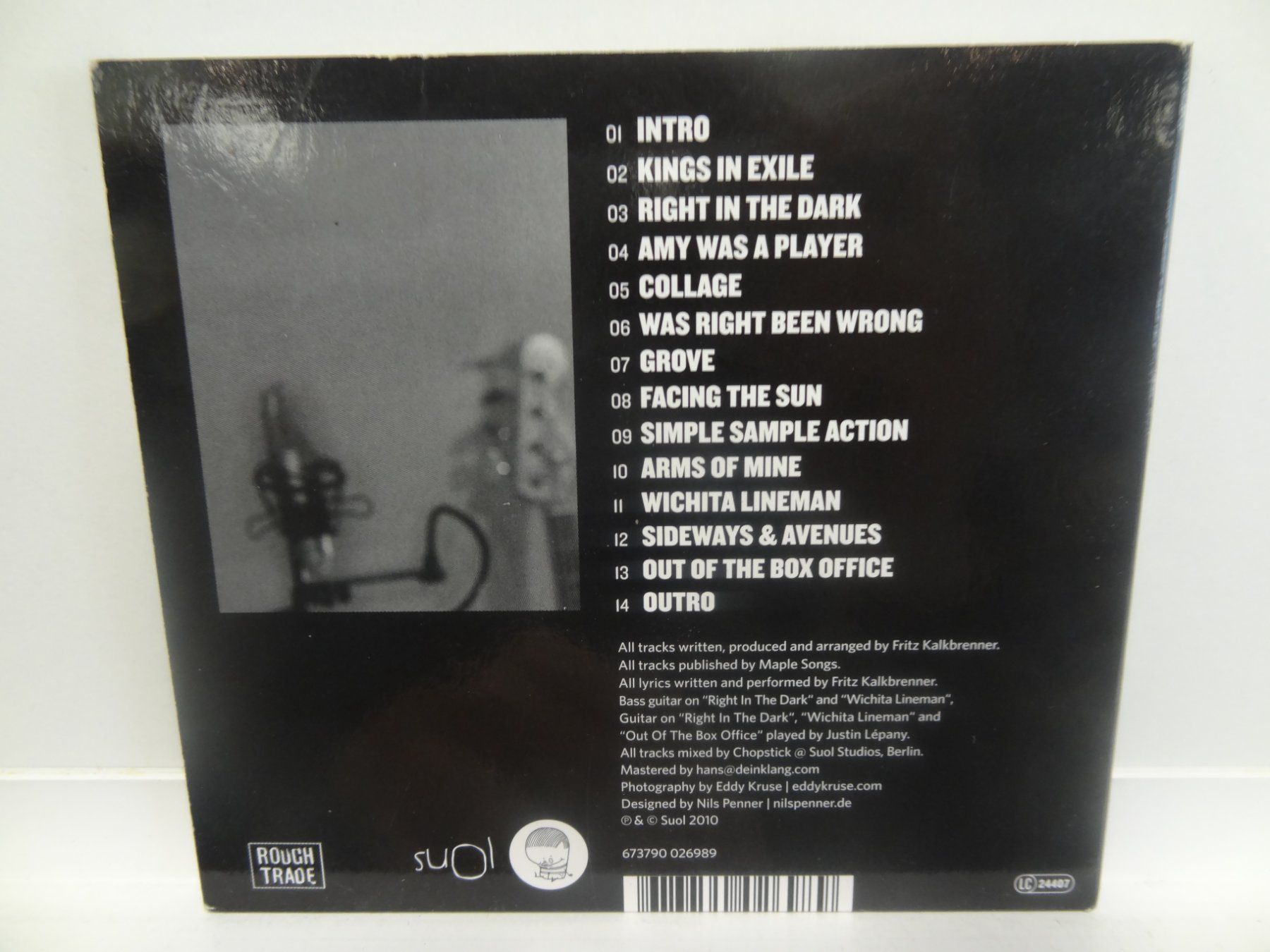 CDs: Fritz Kalkbrenner, Here Today Gone Tomorrow – Gebraucht aus luzern von musicandart 1