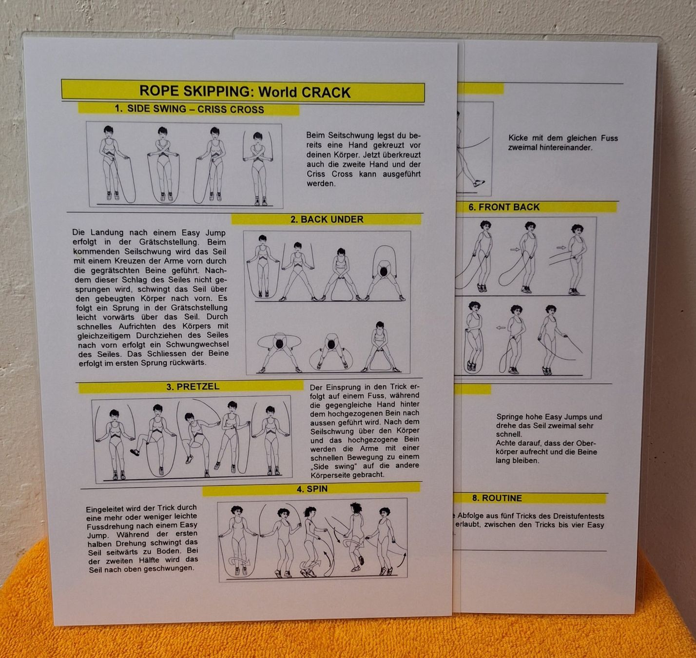 Corde per saltare: 18 ROPE SKIPPING Lernkarten-Set – Usato da Muri AG venduto da Edlerweiss 4