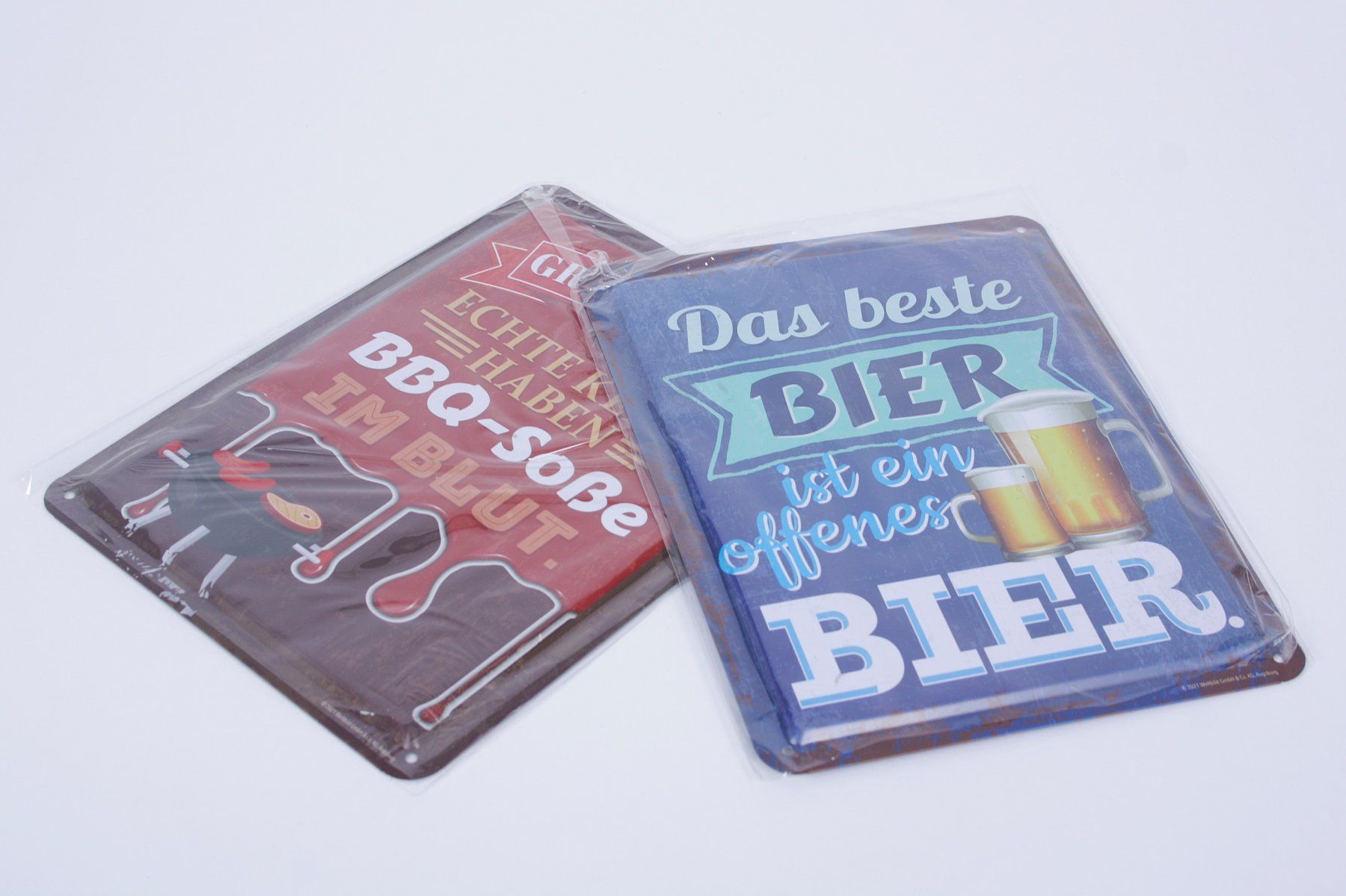 Ecriteaux: Blechschilder BBQ/Bier – D'occasion à Zollikofen par Restwert_Zollikofen 1