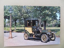 Karte (ohne Frankatur) Brasier 1908 (Automuseum)