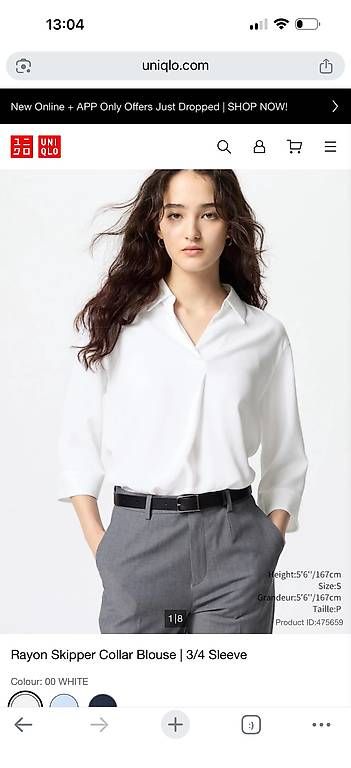 Uniqlo Blusen: Neu blouse Uniqlo – Neu und originalverpackt aus Bern von men_cl8x
