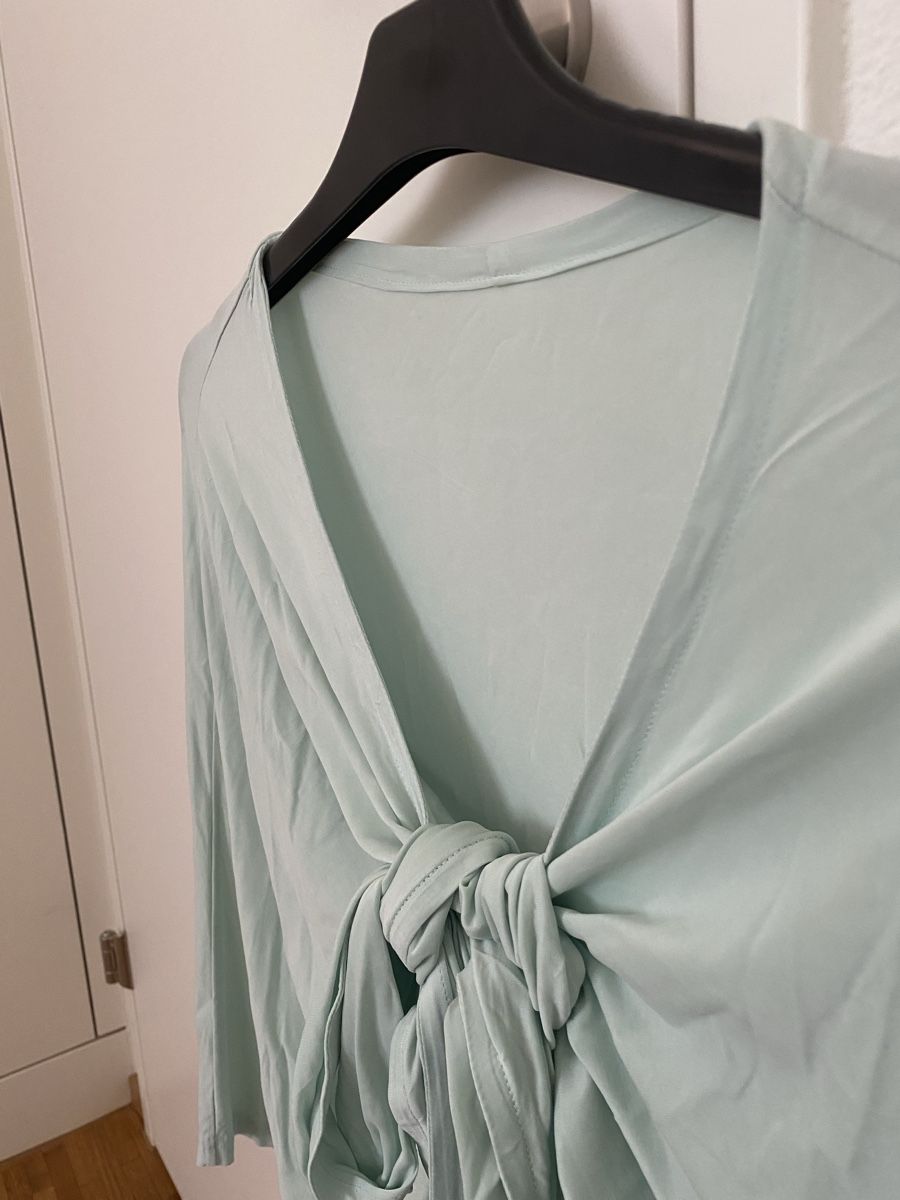 Top: Cupro Wickel-Shirt – Usato da Zürich venduto da sinka 2