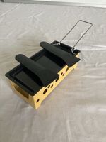 Raclette-Pfännli Set 2-teilig, gelb-schwarz, 