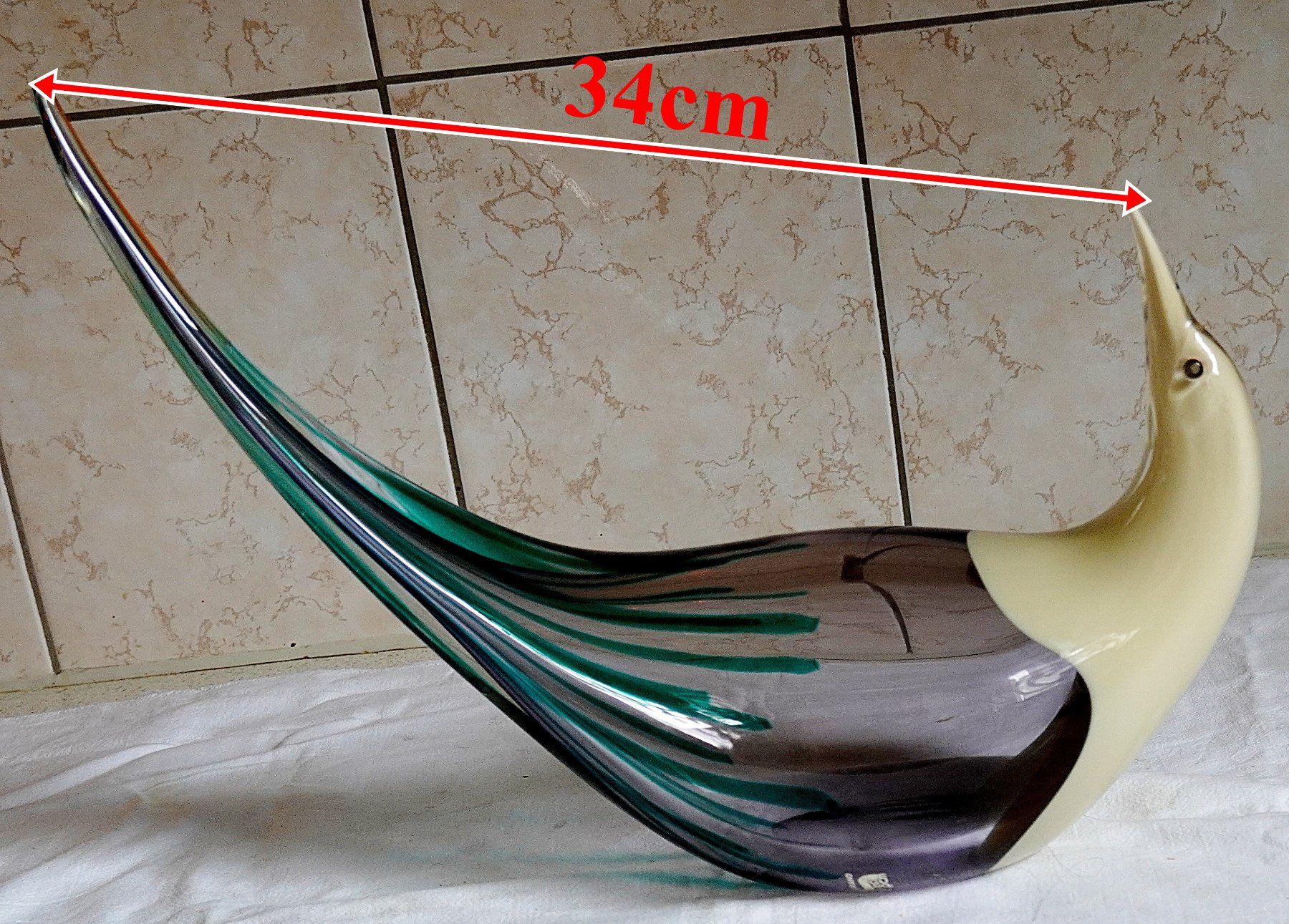 Murano Gläser: Turtel Tauben Gross Murano – Gebraucht aus Baar von 2cvbaar 8