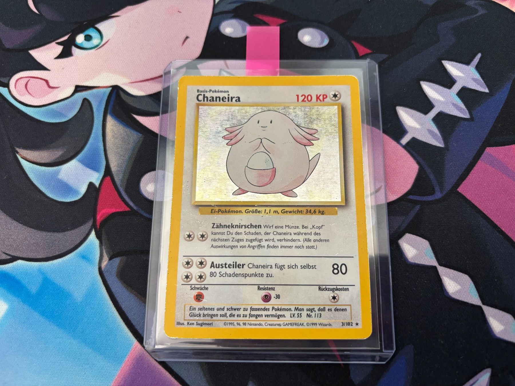 Pokémon Carte collezionabili: 1999 POKEMON Chaneira Holo Base Set 3 – Usato da Wilen (Sarnen) venduto da Seeungeheuer