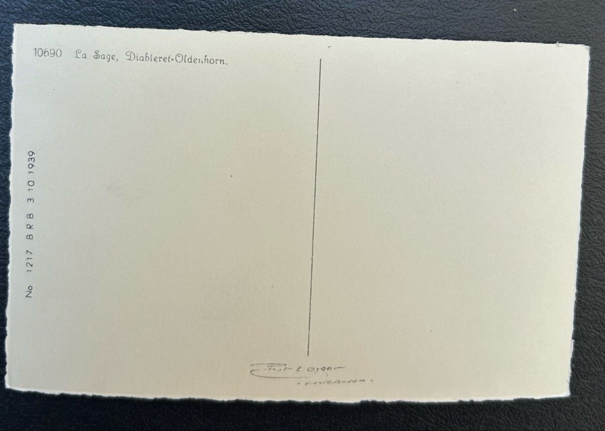 Cartoline postali: AK La Sage  – Usato da Horw venduto da Tellbub 1