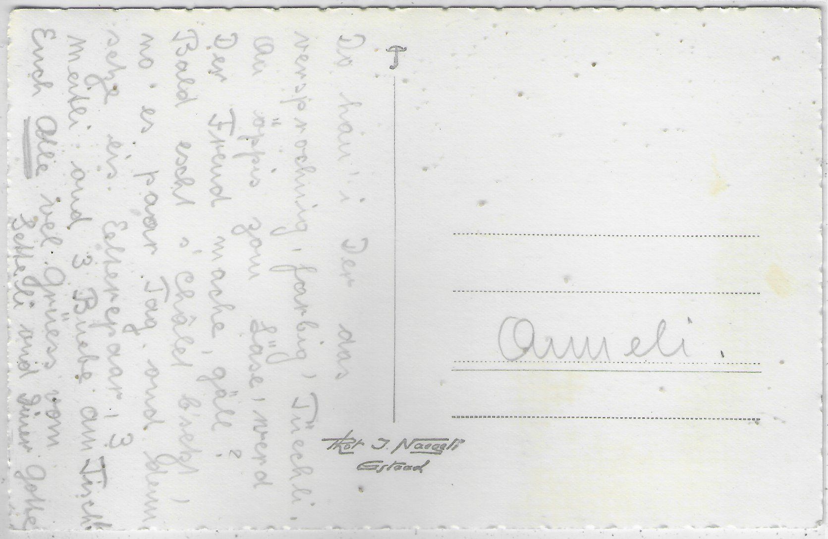 Cartoline postali: Im Geltental – Usato da Ettingen venduto da Kartenplanet 1