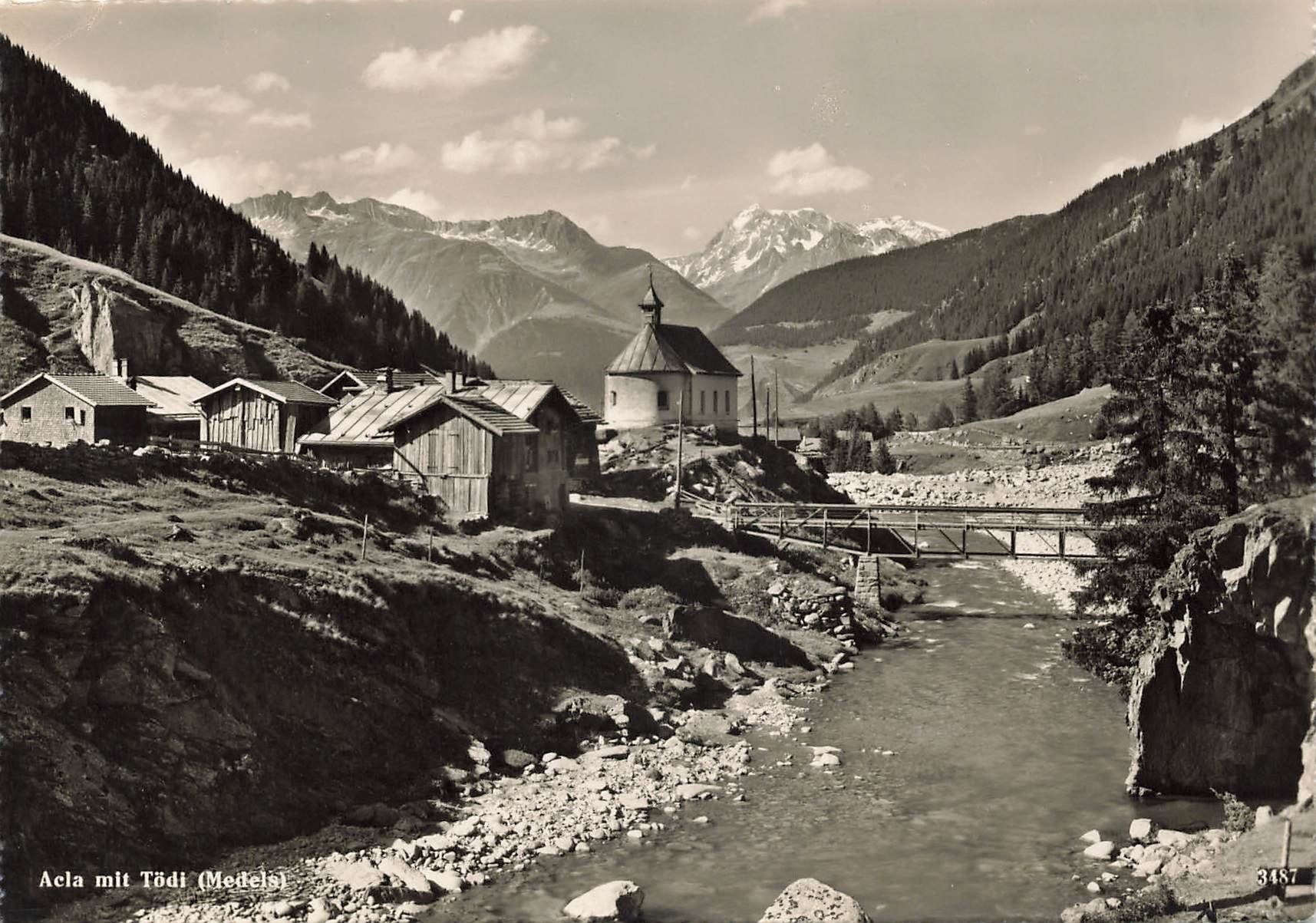 Cartoline postali: Acla mit Tödi Medels – Usato da Schwyz venduto da Seffi56
