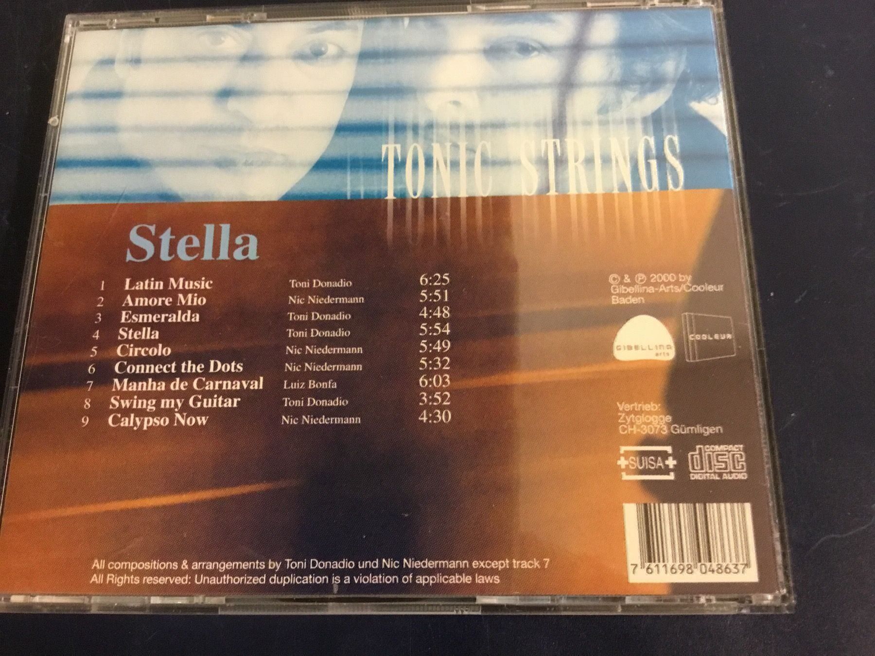 CD: Tonic Strings - Stella – Usato da Rüti ZH venduto da alumedien 1