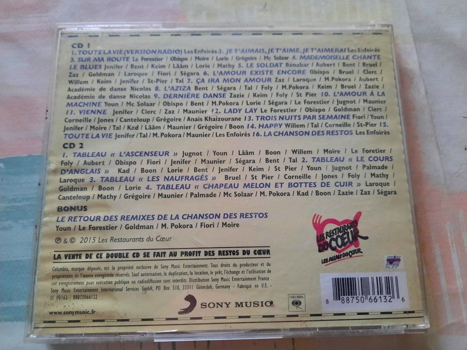 CD: CD Sur la route des enfoirés  – Usato da Pully venduto da bro_n52j 1