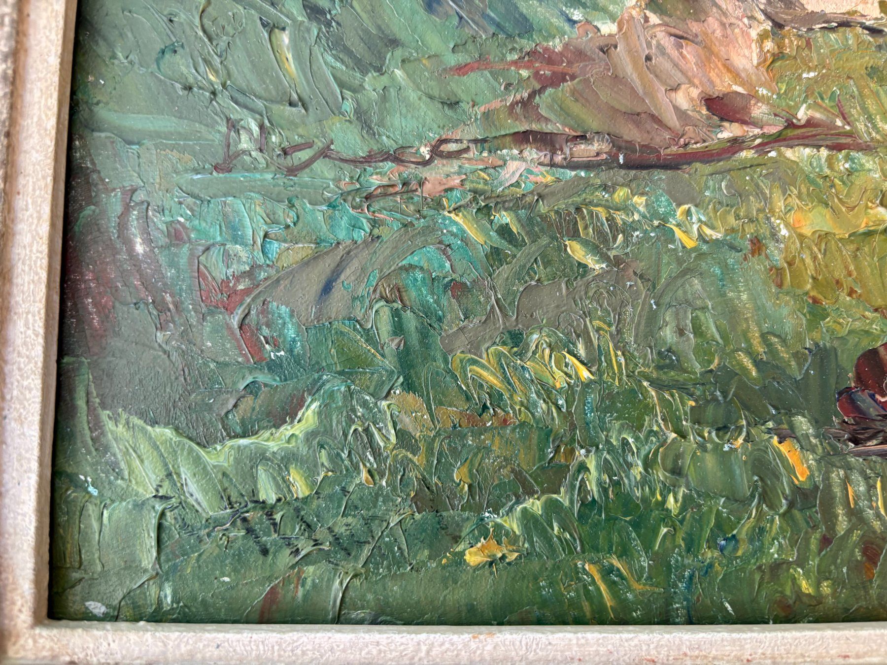 Dipinti: Ölgemälde "Landschaft" signiert – Usato da Schaffhausen venduto da mar_dg95 5