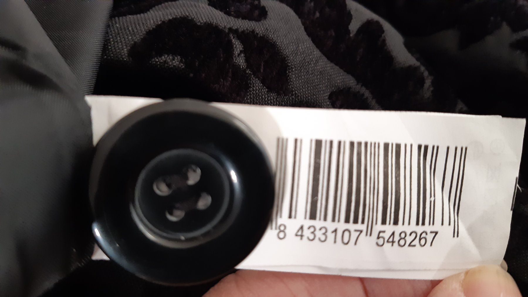 Desigual Mäntel: Desigual Mantel schwarz mit Muster, Grösse 40 – Gebraucht aus Basel von Fashionvictim 7