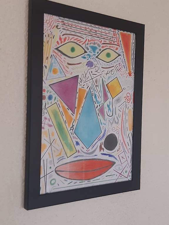 Gemälde: Dessins au crayon de couleur – Gebraucht aus Mézières VD von joe_65kf