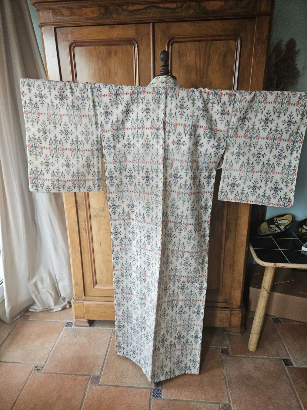 Internationale Kunst: Kimono Japonais en soie – Neu (gemäss Beschreibung) aus Thônex von lacomtessedesfees 1