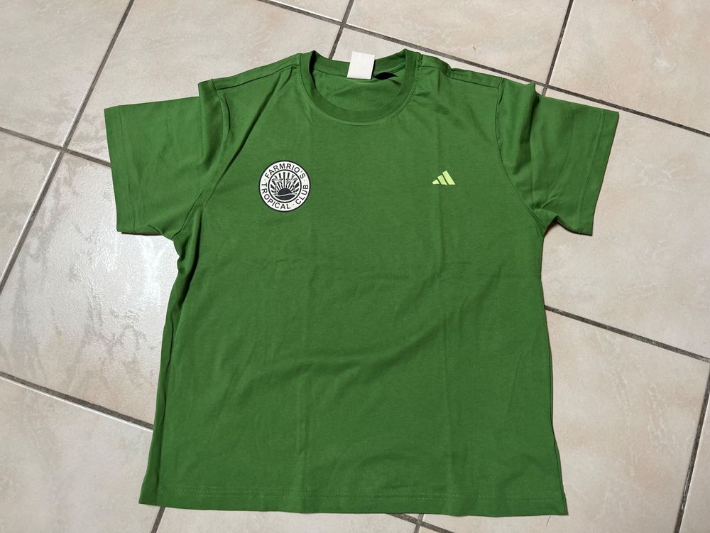 T-shirt femme Adidas Farm Rio vert perroquets tbe XL (D&amp;#39;occasion) à ...