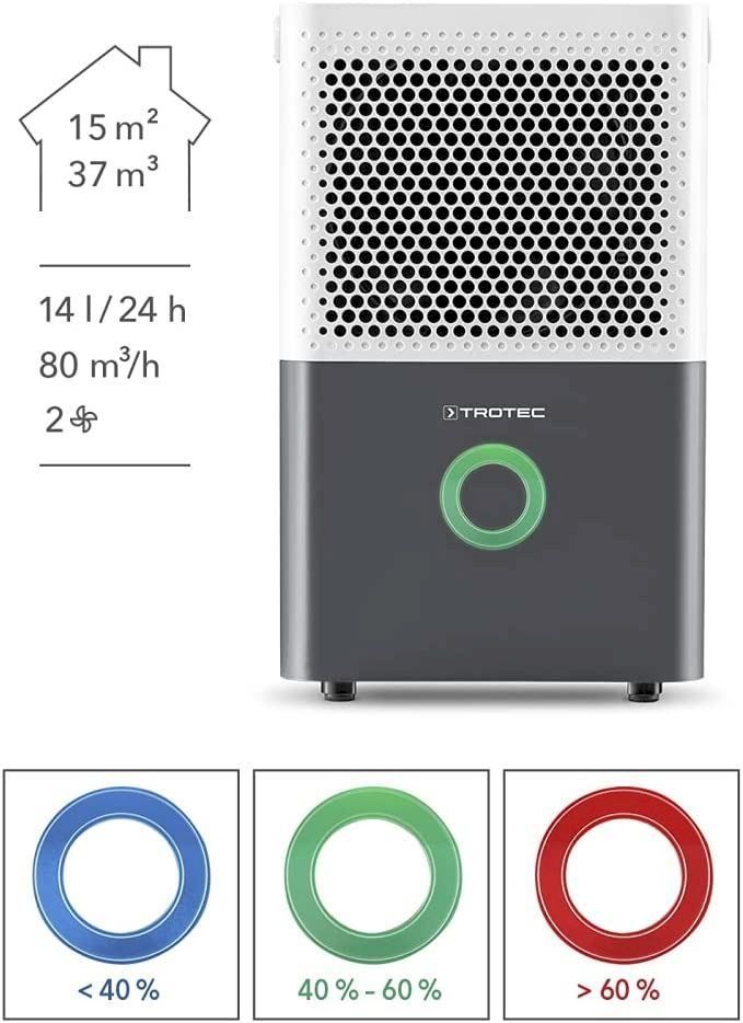 Déshumidificateurs: TROTEC Komfort Luftentfeuchter TTK 33 E – Neuf avec emballage d'origine à Bottighofen par zaap 3