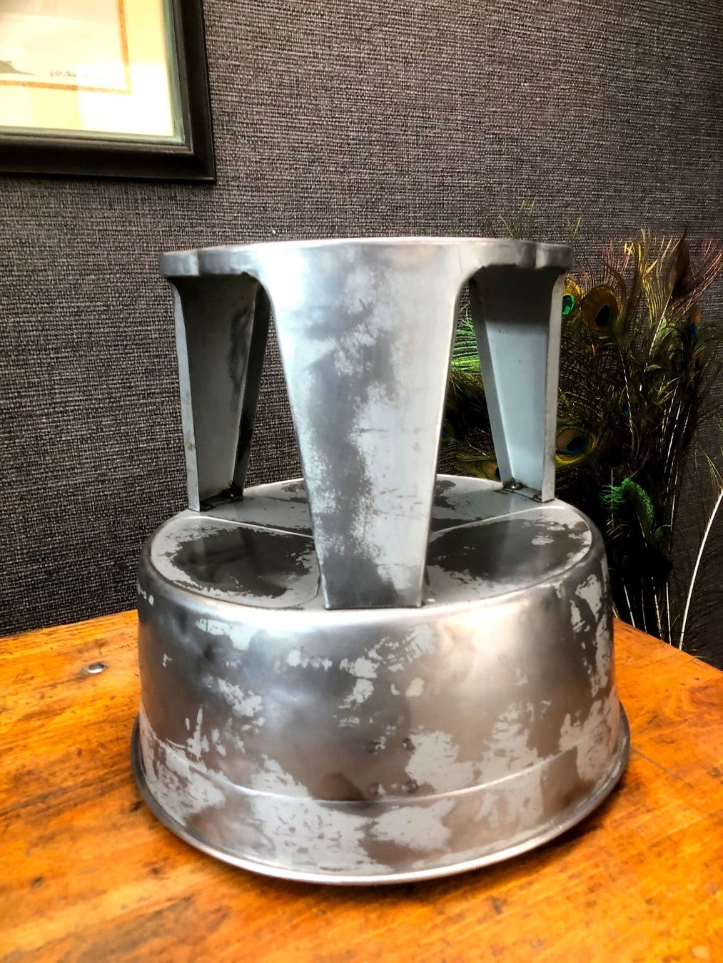 Elefantenfuss Vintage Industrial Toller, antiker Rollhocker (Gebraucht) in  Laufenburg fr CHF 290  mit Lieferung auf Ricardo kaufen