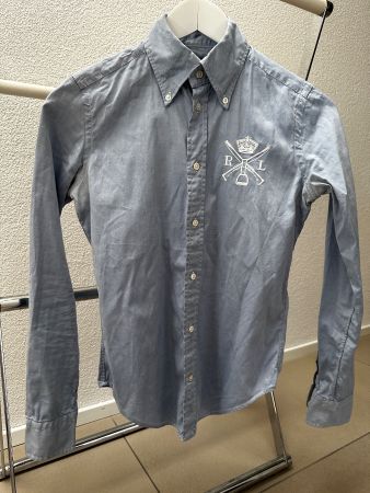 Ralph Lauren Bluse Damen hellblau in Gr. 2