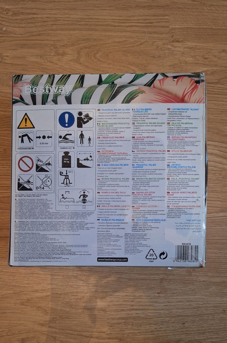 Bestway Schwimmbad: Grosse neue Badeinsel Float'n Fashion – Neu und originalverpackt aus Lützelflüh-Goldb von bli_f2v9 1