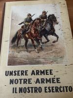 Buch: Unsere Armee Notre Armee Il Nostro Esercito 1940