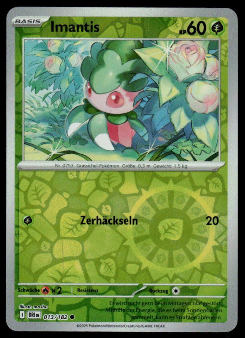 Pokémon Carte collezionabili: Pokemon Imantis 013/182 – Usato da Herisau venduto da Pokemon2025