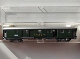 Gepäckwagen (Stahlwagen) der SBB von Fleischmann H0, GS