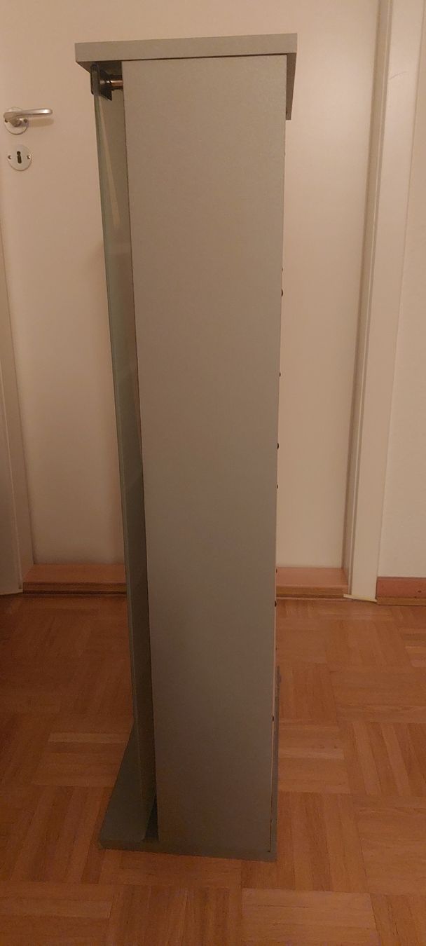 Vetrine: CD-Möbel, Graues Holz, Glasfront, gute Zustand – Usato da Thun venduto da Zeitmanager 2