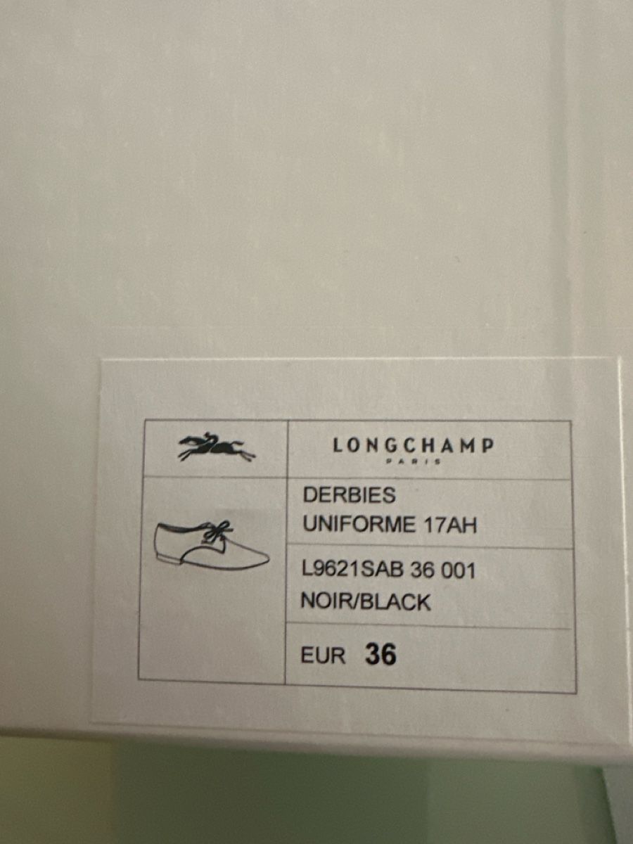 Longchamp Scarpe da donna: Longchamp Derbies Lackschuhe Schwarz, Gr. 36 - ovp – Nuovo e nell'imballaggio originale da Reinach BL venduto da wen_7bl7 2