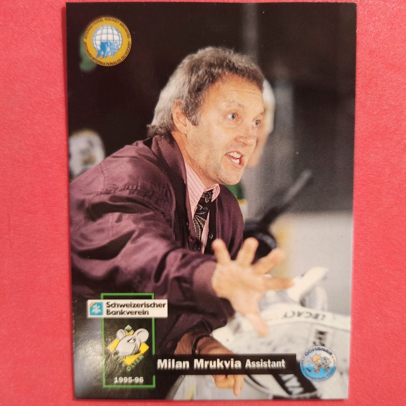 Sammelbilder & Trading cards: Milan Murkvia - EHC OLTEN - 1995/96 – Gebraucht aus Dübendorf von kb86_MOVIE