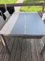 Gartentisch IMPERIAL Gestell Inox /HPL Platte 150x100 cm
