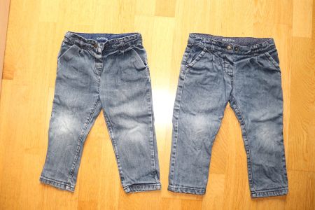 2 Hosen Mädchen Gr. 86 (24 Monate)